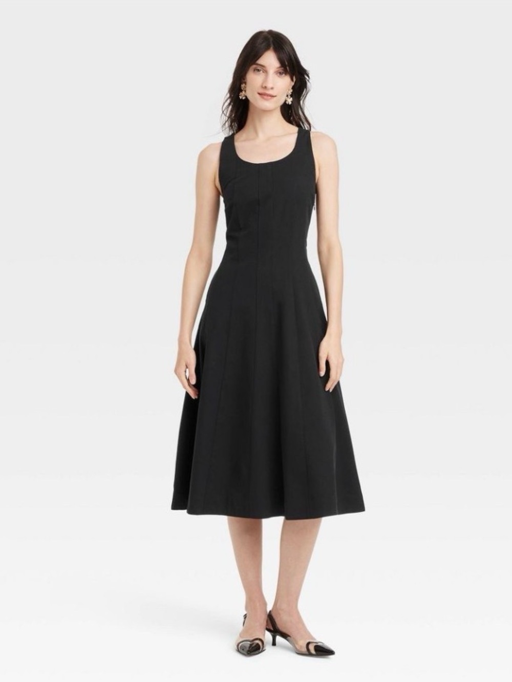 Corset Midi A-Line Dress - A New Day, 2